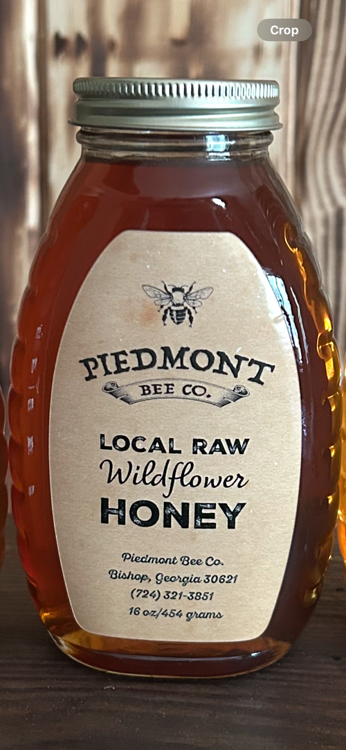 Local Raw Wildflower Honey 1lb Jar